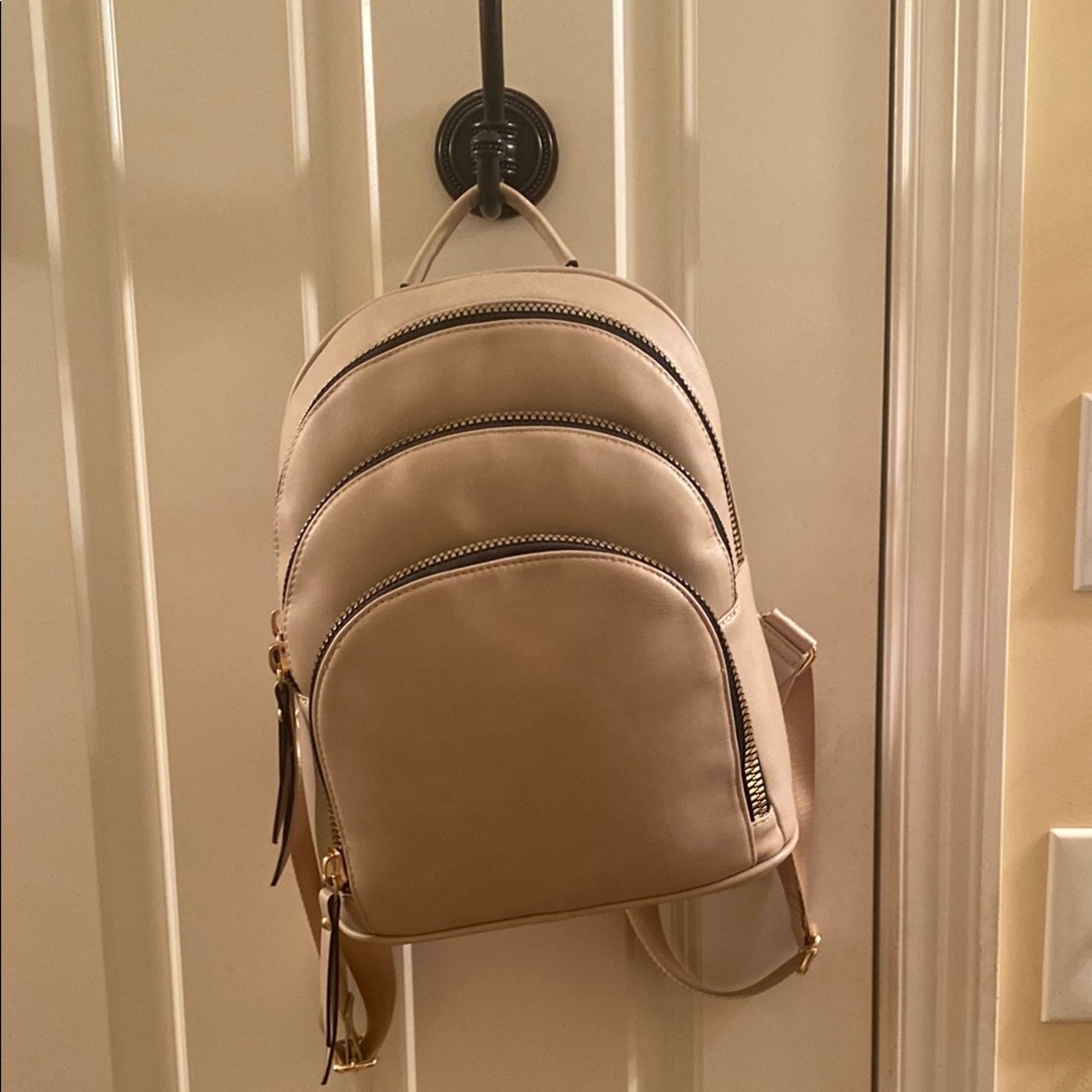 Elegant Cream Backpack